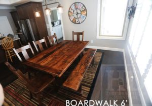 reclaimed wood tables Ontario, Mennonite Furniture, custom furniture toronto, rustic furniture canada, rustic furniture ontario, epoxy, Gerald Reinink
