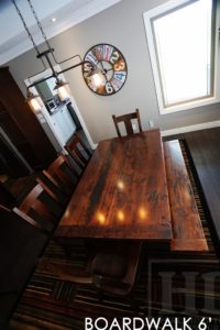 reclaimed wood tables Ontario, Mennonite Furniture, custom furniture toronto, rustic furniture canada, rustic furniture ontario, epoxy, Gerald Reinink
