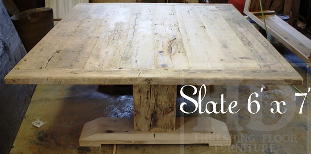reclaimed wood cottage table, country style furniture, Gerald Reinink, rustic furniture Canada, rustic cottage table, cottage country furniture, epoxy, greytone treatment, recycled wood furniture