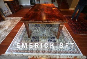 reclaimed wood harvest table, rustic furniture Canada, harvest tables Ontario, Mennonite Furniture Cambridge, Ontario, Pine furniture, Pine table, recycled wood furniture