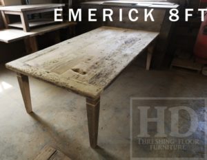 reclaimed wood harvest table, rustic furniture Canada, harvest tables Ontario, Mennonite Furniture Cambridge, Ontario, Pine furniture, Pine table, recycled wood furniture