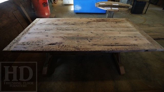 reclaimed wood table Brantford, Brantford Ontario, recycled wood furniture, Mennonite Furniture Brantford, epoxy finish