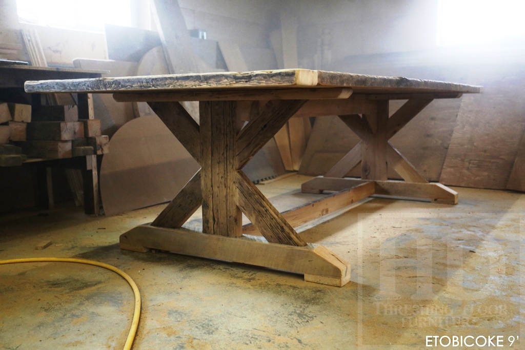 Reclaimed Wood Table Etobicoke Ontario Grey Epoxy Gerald Reinink (8) | Blog