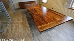 boardroom tables Ontario, epoxy, reclaimed wood furniture Ontario, conference tables Kitchener, Ontario, office furniture Ontario, rustic furniture, recycled wood furniture