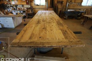 boardroom tables Ontario, epoxy, reclaimed wood furniture Ontario, conference tables Kitchener, Ontario, office furniture Ontario, rustic furniture, recycled wood furniture