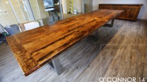 boardroom tables Ontario, epoxy, reclaimed wood furniture Ontario, conference tables Kitchener, Ontario, office furniture Ontario, rustic furniture, recycled wood furniture