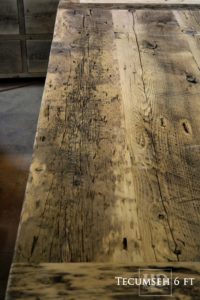 reclaimed wood tables Markham Ontario, reclaimed wood furniture Markham, HD Threshing, trestle table, wormy maple chairs, hemlock table, rustic farmhouse table, harvest tables Ontario, Gerald Reinink, solid wood furniture