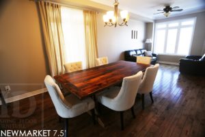 reclaimed wood tables Newmarket Ontario, reclaimed wood furniture, Mennonite Furniture, Solid Wood Furniture, Custom furniture Ontario, rustic furniture Canada