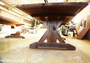 reclaimed wood tables Newmarket Ontario, reclaimed wood furniture, Mennonite Furniture, Solid Wood Furniture, Custom furniture Ontario, rustic furniture Canada