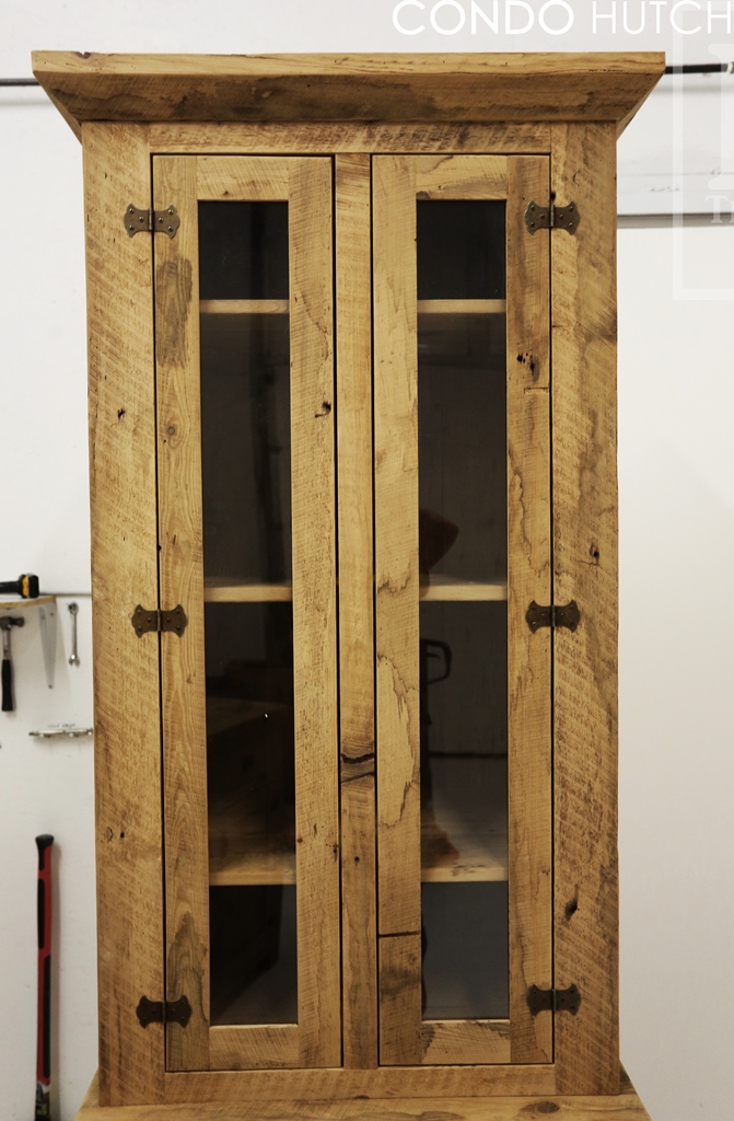 Custom Built Reclaimed Wood Hutch For Toronto Space Blog