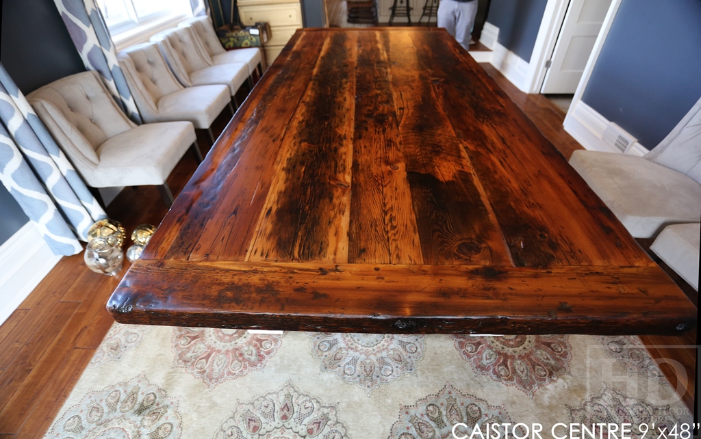 reclaimed wood table Caistor Centre, Ontario, barnwood table, sawbuck table, epoxy finish, custom furniture Ontario,, solid wood furniture, Mennonite Furniture Ontario, rustic table, cottage furniture Ontario