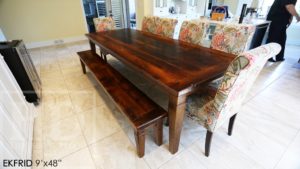 harvest table London Ontario, tables London, reclaimed wood tables Ontario, cottage furniture Ontario, reclaimed wood bench, custom tables Ontario