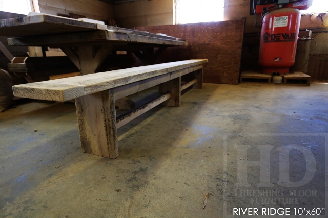 boardroom table, reclaimed wood furniture, Kitchener, Ontario Mennonite Furniture, Gerald Reinink, epoxy finish, custom tables Ontario