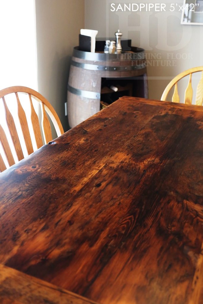 harvest tables Ontario, reclaimed wood tables London, Ontario mennonite furniture, solid wood furniture, London, custom table, cottage furniture Ontario, modern farmhouse, rustic wood table