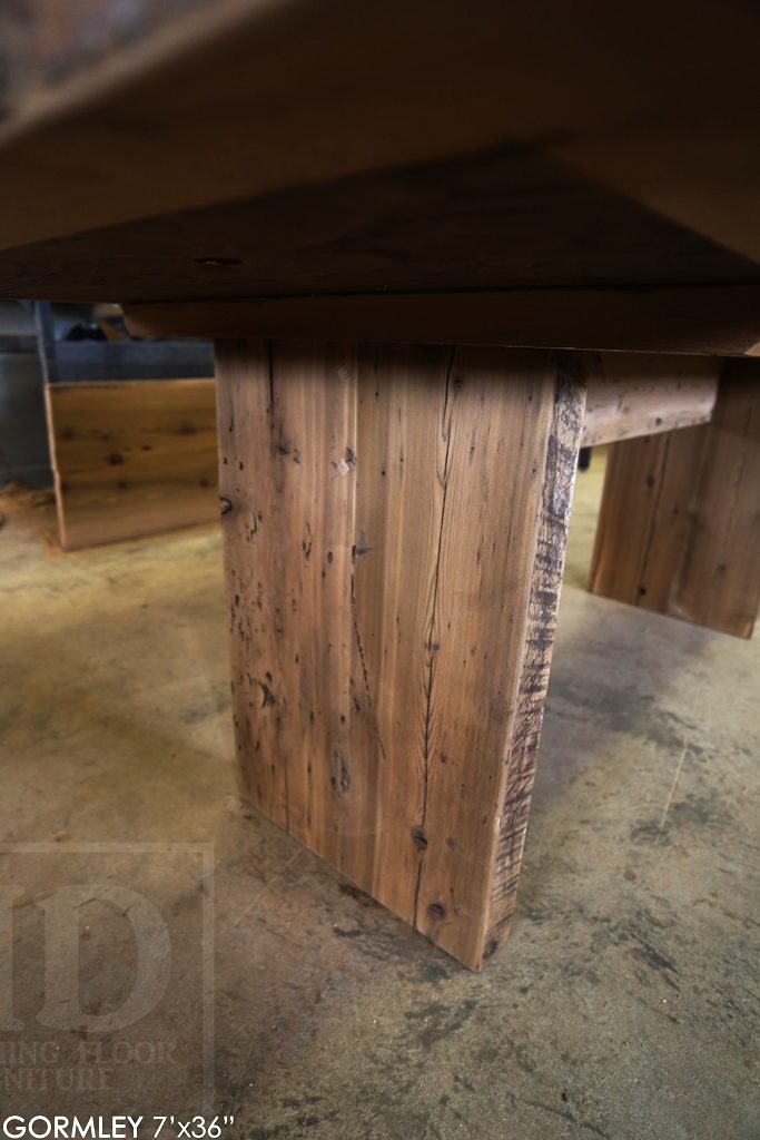 reclaimed wood table Toronto, Mennonite Furniture Ontario, harvest tables Toronto, farmhouse table, epoxy finish, rustic wood table, rustic furniture, hemlock, solid wood furniture, Ontario pioneer history