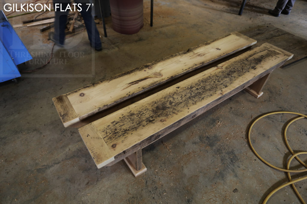 reclaimed wood tables Ontario, rustic wood furniture, HD Threshing, barnwood table, custom table, distressed wood table, farmhouse table, country style table