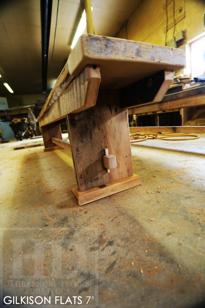 reclaimed wood tables Ontario, rustic wood furniture, HD Threshing, barnwood table, custom table, distressed wood table, farmhouse table, country style table