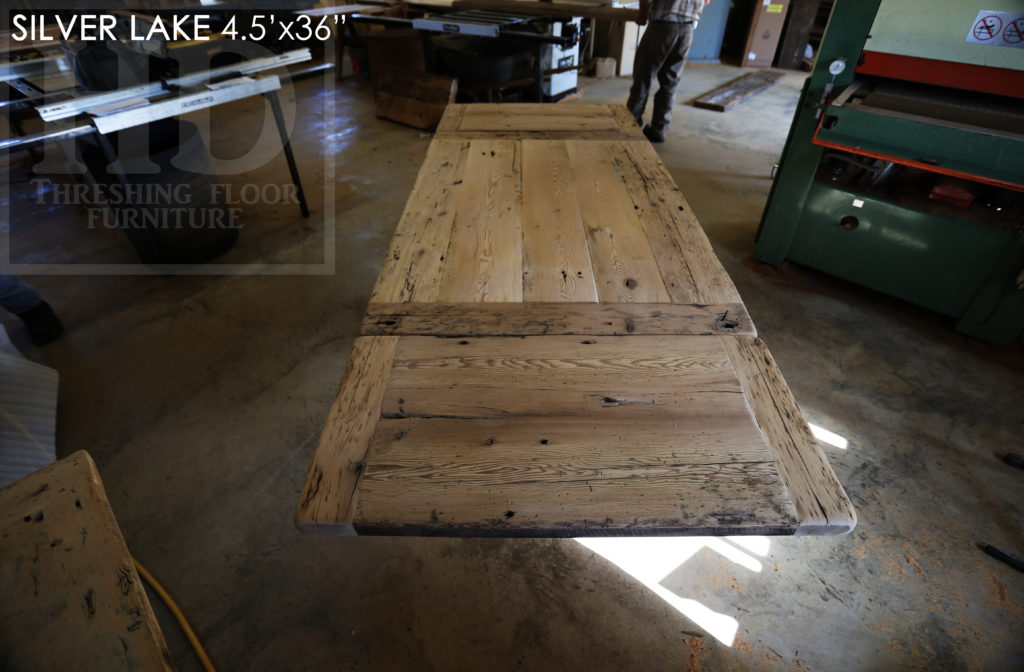 reclaimed wood table Port Dover, rustic wood furniture Port Dover, reclaimed wood dining table, hemlock table, reclaimed wood table Ontario, rustic table, custom furniture Port Dover, Gerald Reinink, solid wood furniture, mennonite furniture Port Dover