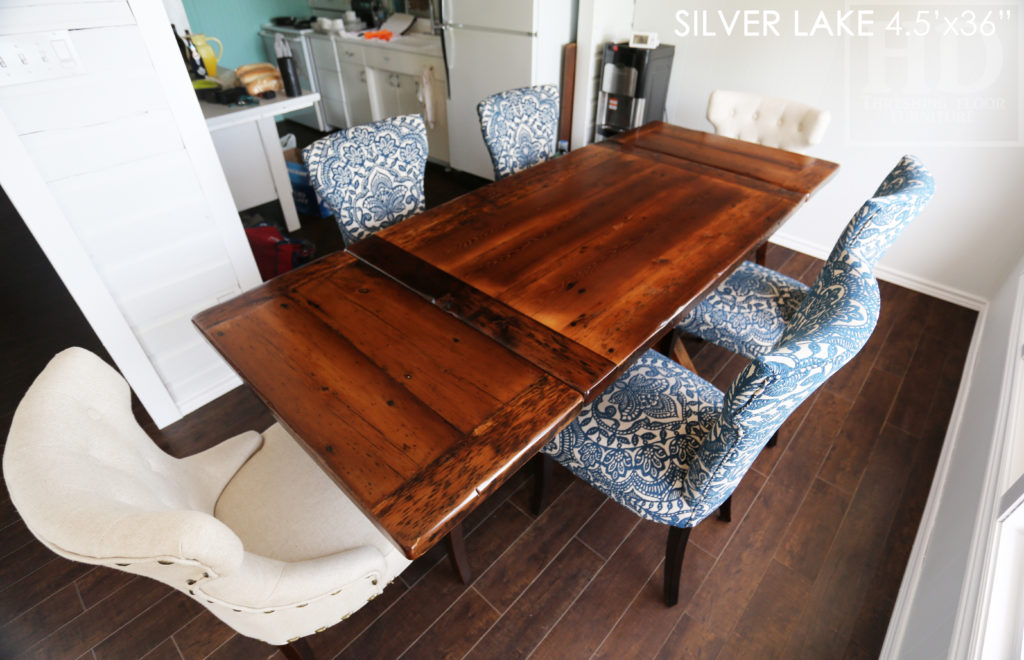 reclaimed wood table Port Dover, rustic wood furniture Port Dover, reclaimed wood dining table, hemlock table, reclaimed wood table Ontario, rustic table, custom furniture Port Dover, Gerald Reinink, solid wood furniture, mennonite furniture Port Dover