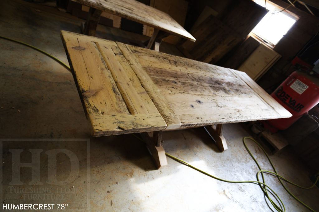 rustic furniture Toronto, reclaimed wood table Toronto, HD Threshing, epoxy finish, distressed wood table, farmhouse table Toronto, reclaimed wood dining table, rustic furniture york, mennonite furniture