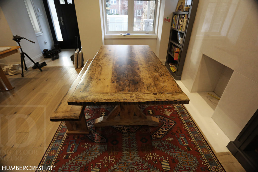 rustic furniture Toronto, reclaimed wood table Toronto, HD Threshing, epoxy finish, distressed wood table, farmhouse table Toronto, reclaimed wood dining table, rustic furniture york, mennonite furniture