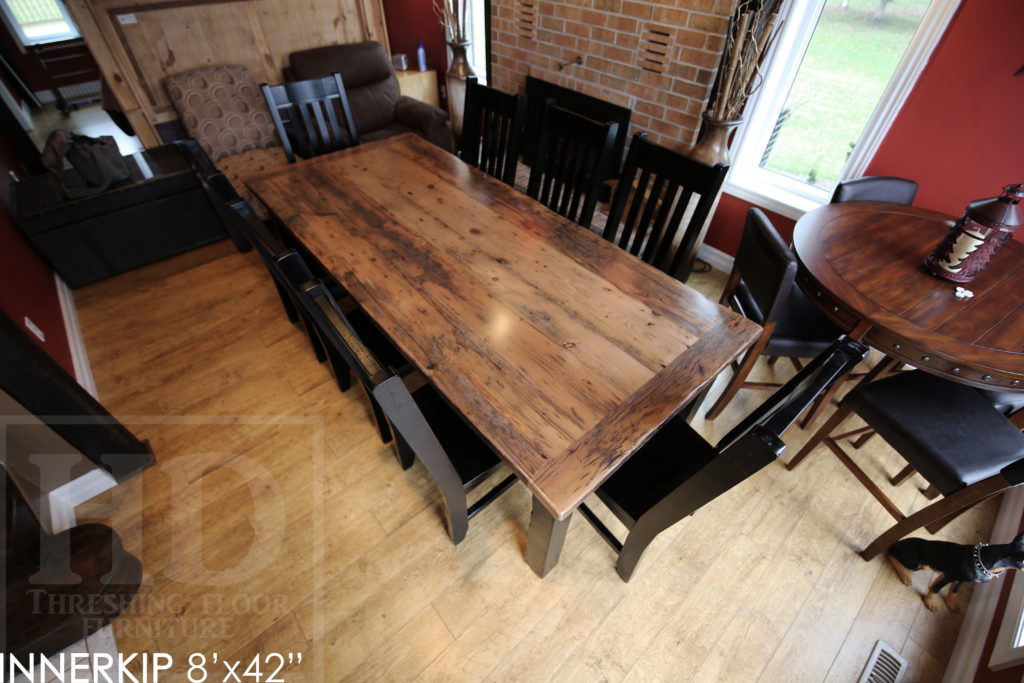 Harvest Table Made From Reclaimed Wood, Harvest Dining Table Canada
