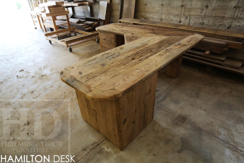 reclaimed wood desks Ontario, custom desks Ontario, custom office furniture, custom reclaimed wood office furniture Ontario, epoxy finish, HD Threshing office furniture, desks Toronto, Ontario desks, barnwood desk, rustic desk, cottage style desk, solid wood desk, reclaimed wood furniture Ontario, threshing floor desk, desks Toronto, mennonite furniture, reclaimed wood desk