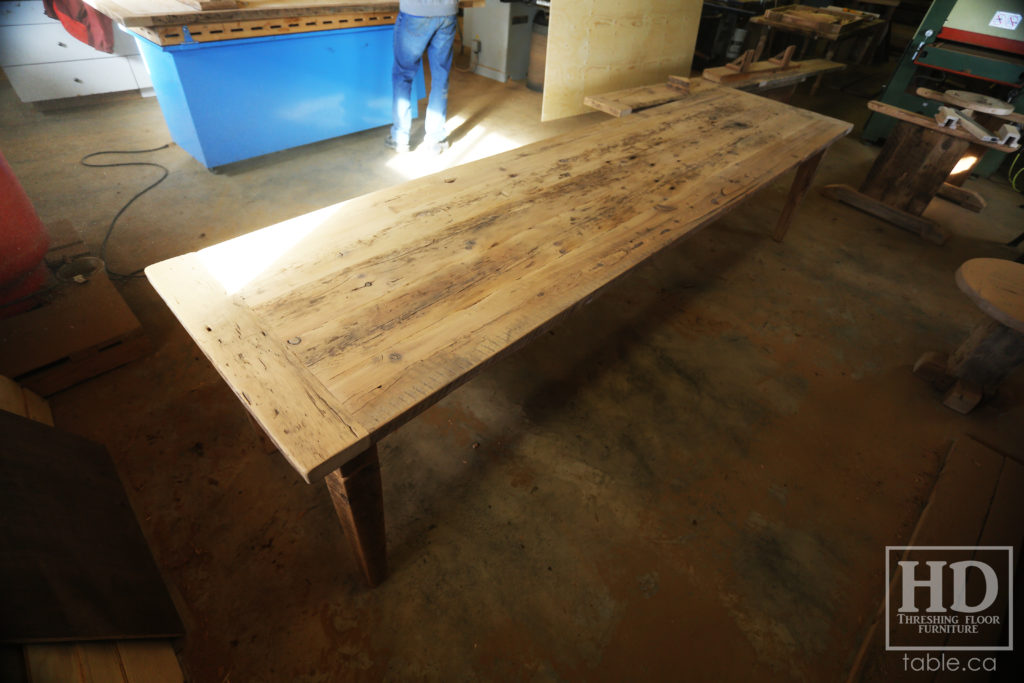 reclaimed harvest table