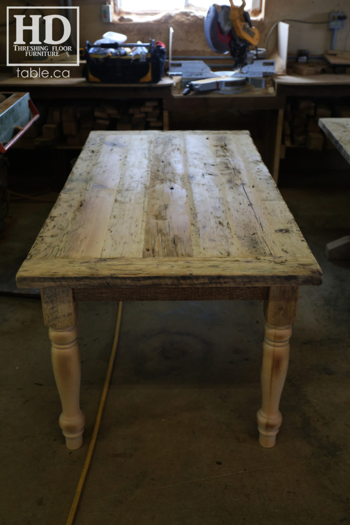 reclaimed harvest table