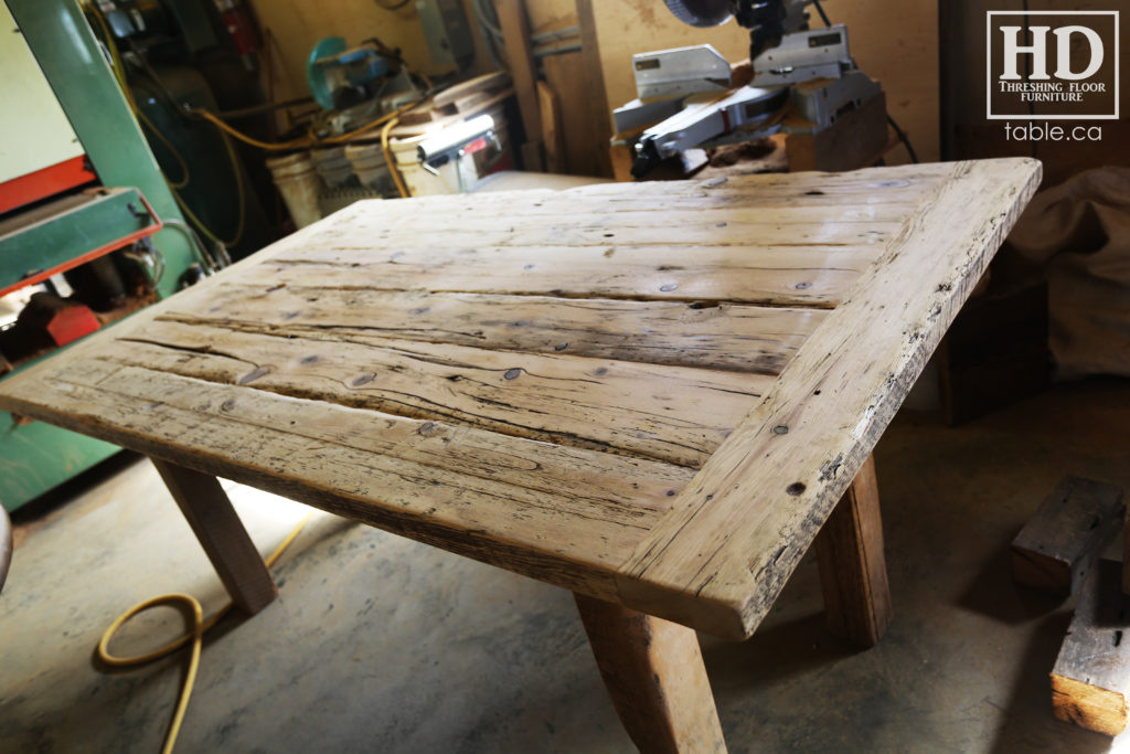 reclaimed harvest table