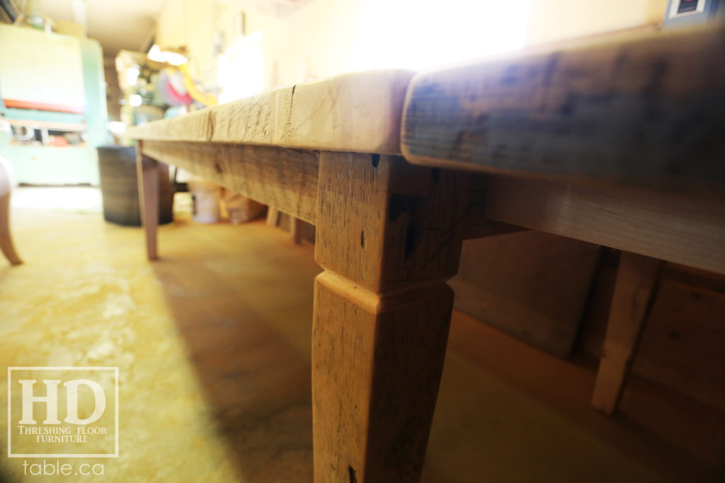 reclaimed harvest table