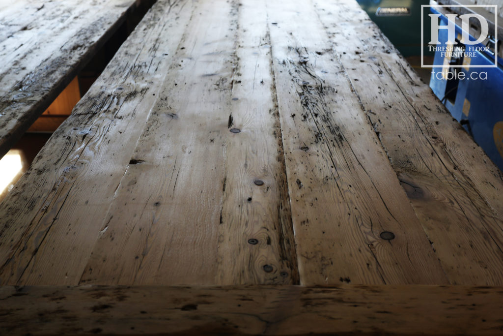 reclaimed harvest table