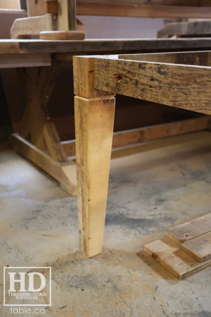 reclaimed harvest table