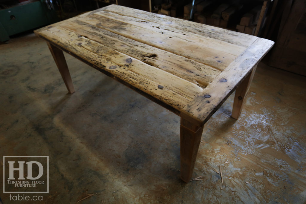 reclaimed harvest table