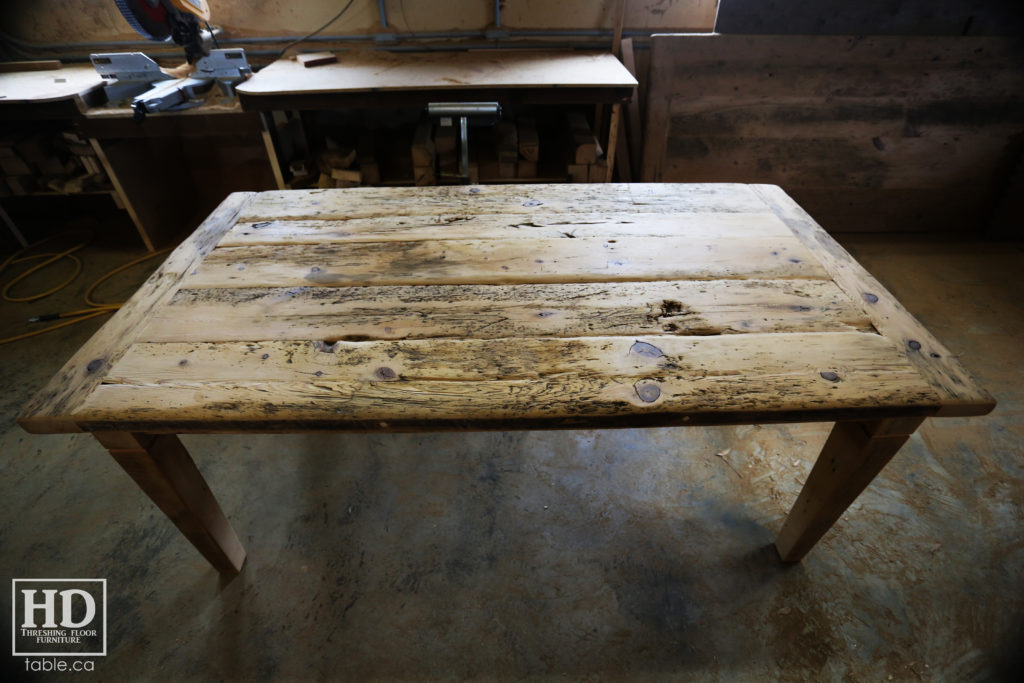 reclaimed harvest table