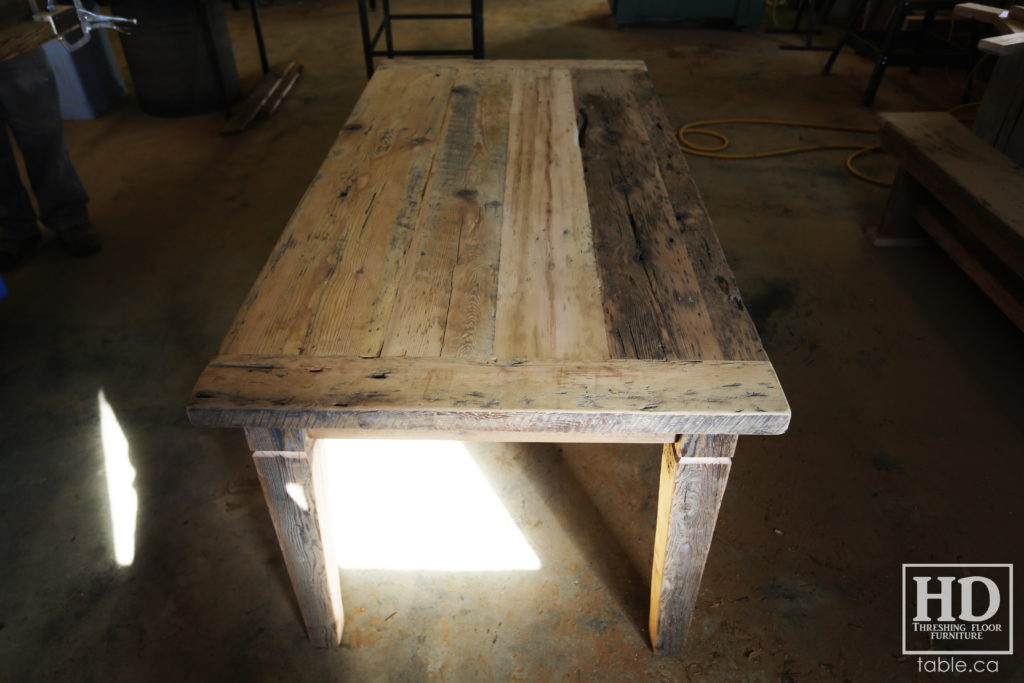 reclaimed harvest table