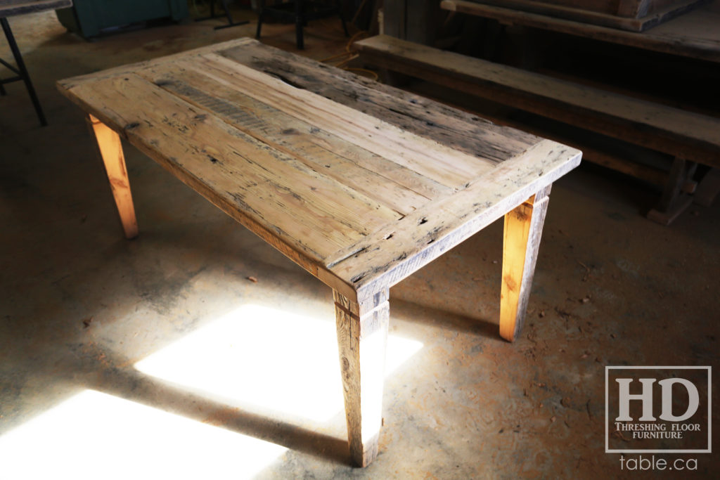 reclaimed harvest table