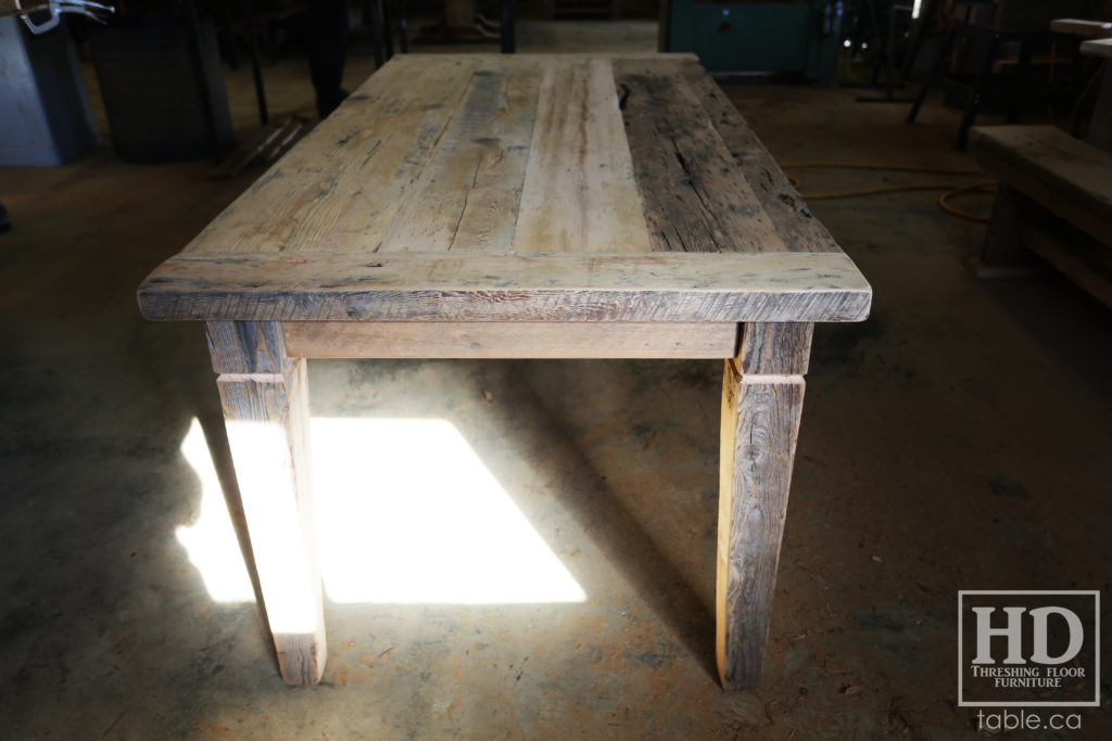 reclaimed harvest table