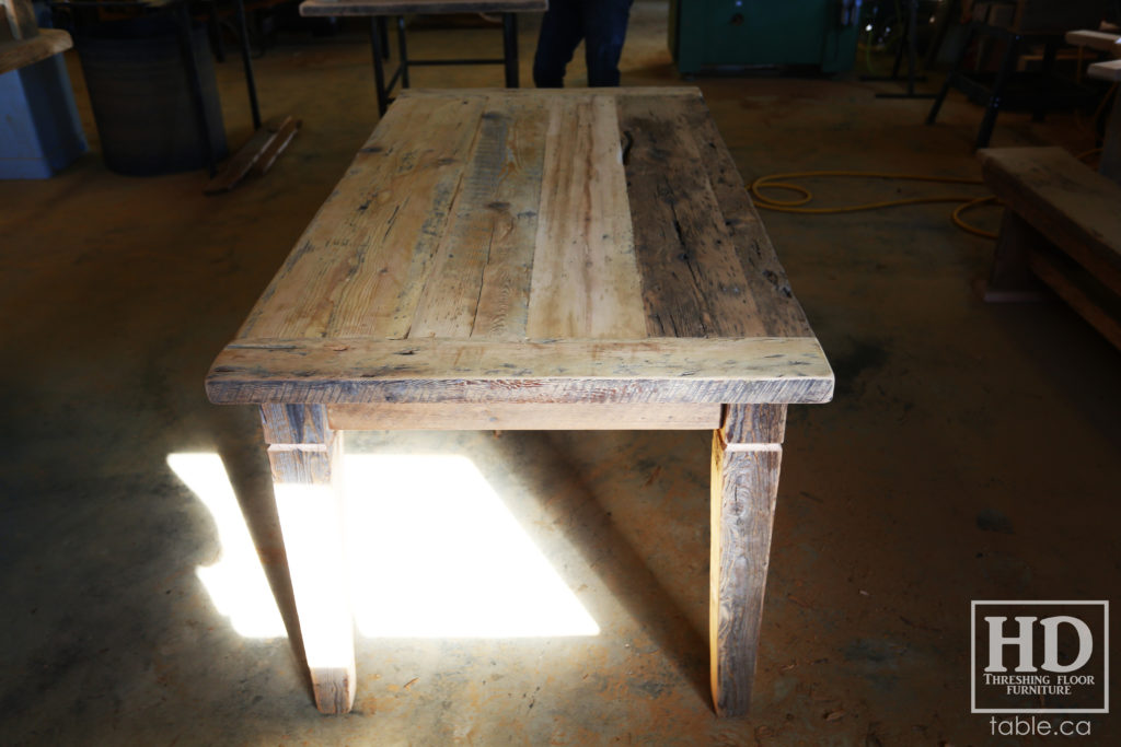 reclaimed harvest table