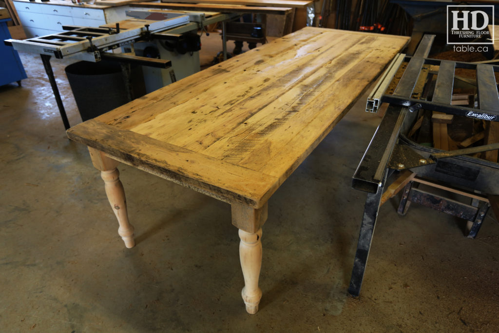 reclaimed harvest table