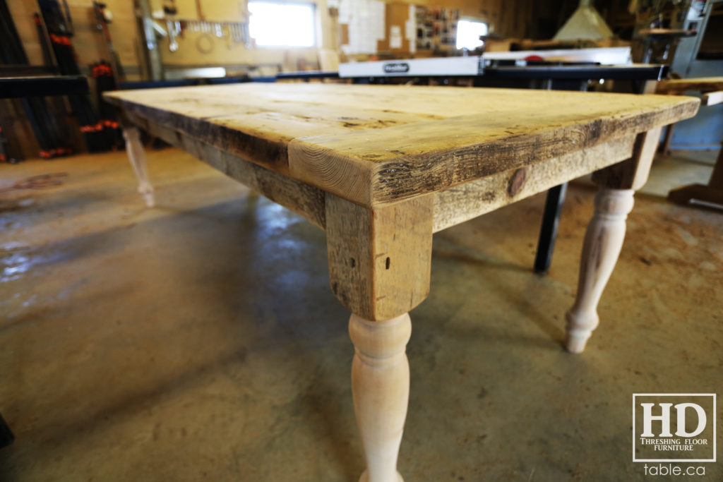 reclaimed harvest table