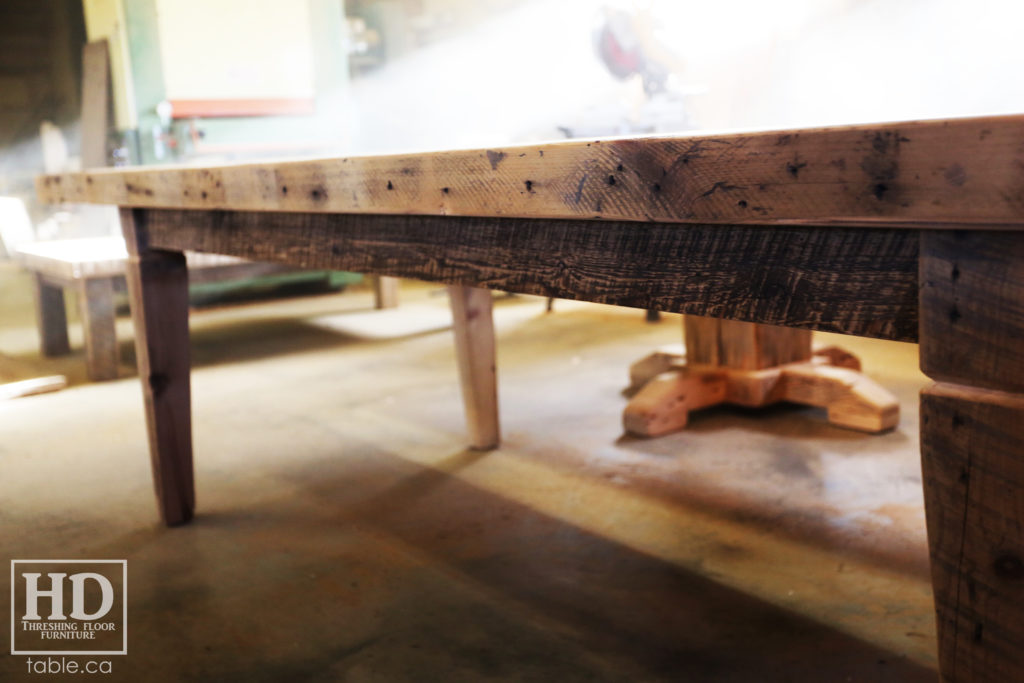 reclaimed harvest table