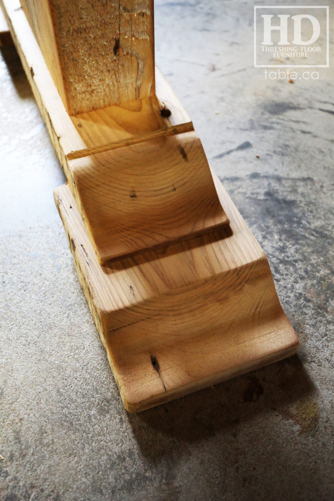 reclaimed wood table, unfinished table, gerald reinink