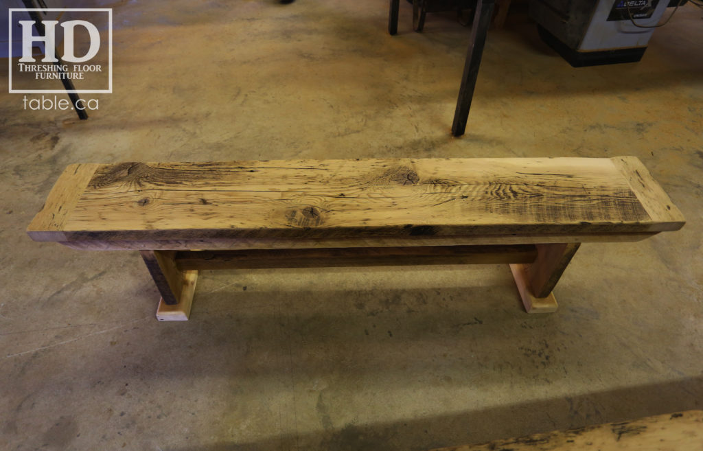 Reclaimed Wood Bench