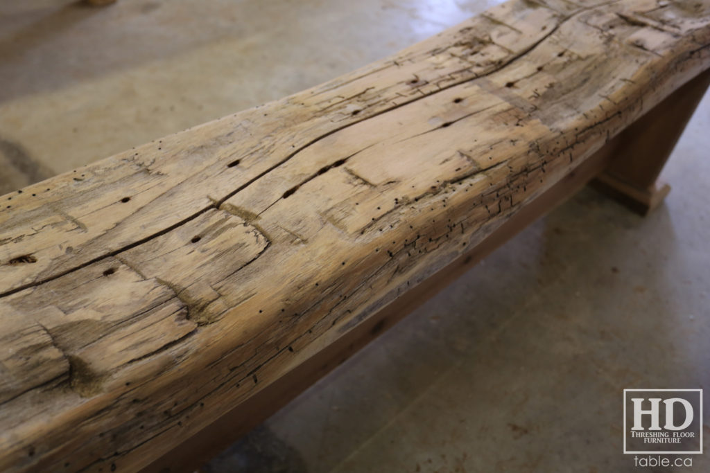 reclaimed wood bench gerald reinink