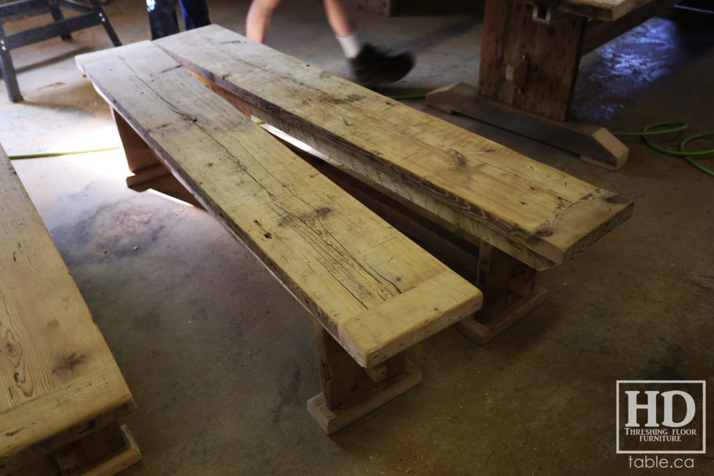 reclaimed wood bench gerald reinink