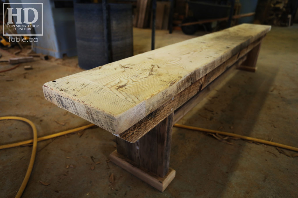 reclaimed wood bench gerald reinink