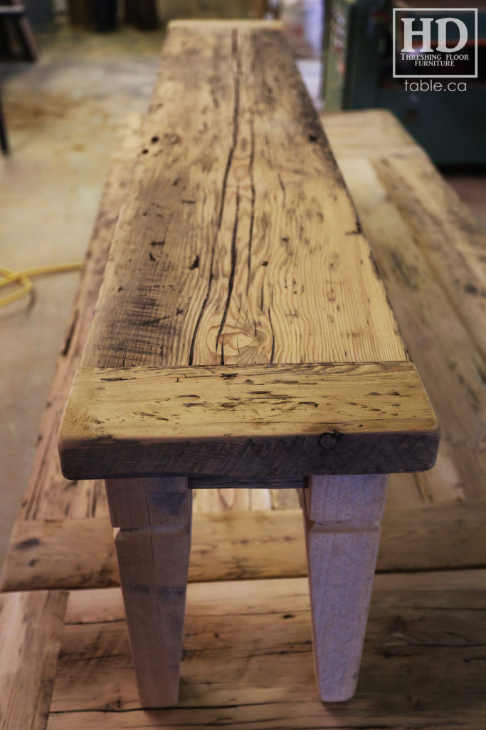 reclaimed wood bench gerald reinink