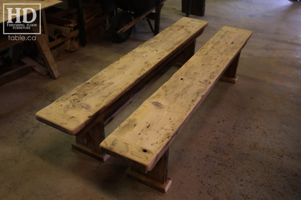 reclaimed wood bench gerald reinink