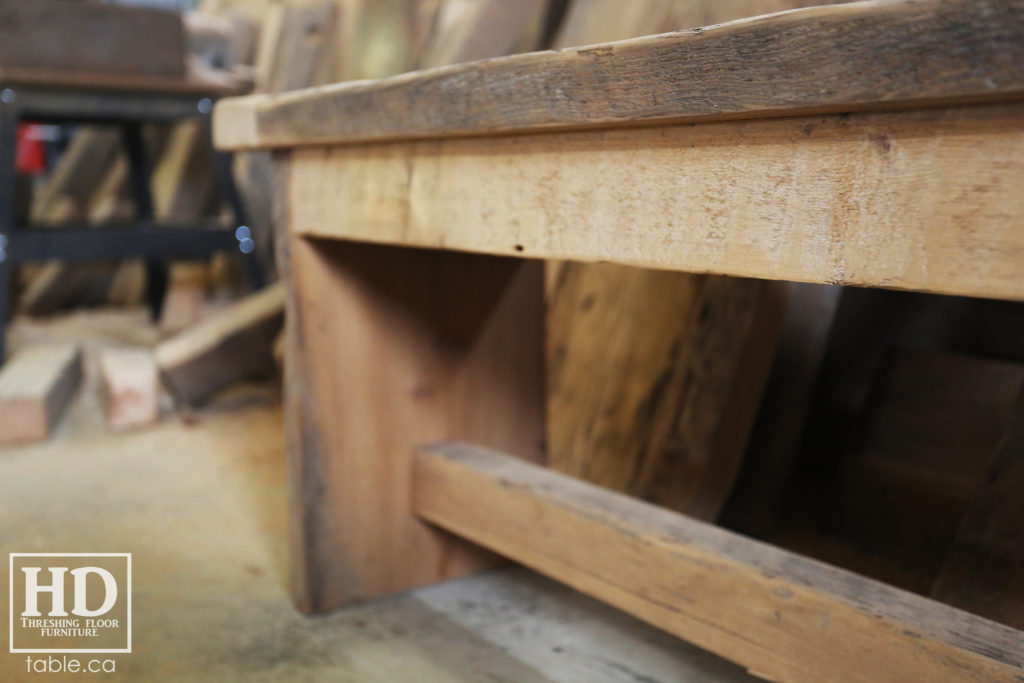 reclaimed wood bench gerald reinink